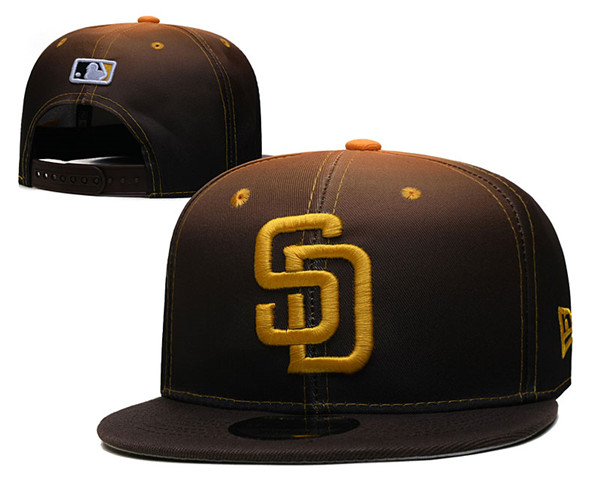 San Diego Padres Stitched Snapback Hats 0010